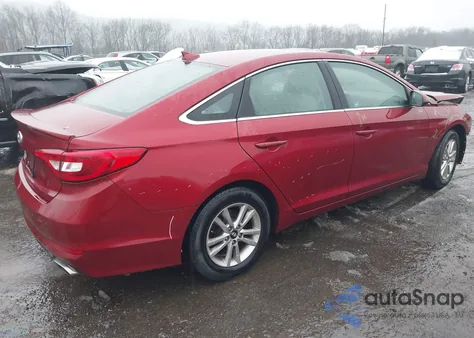2015 Hyundai Sonata Se from USA, damaged, VIN 5NPE24AF0FH053786